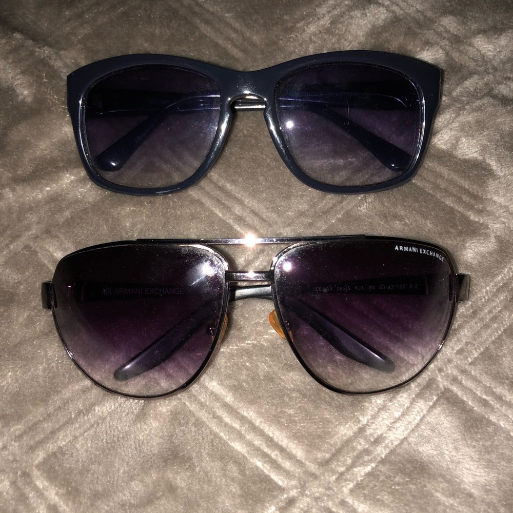 Unisex sunglasses Armani and Kenneth Cole